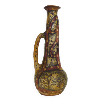 Vase Iddeqi poterie kabyle, pichet Kabyle ,Berbere. Art populaire Kabyle