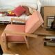 4 modernist reclining chairs circa 1950