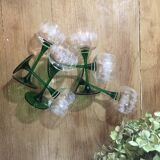 6 glasses engraved "alsace wine"