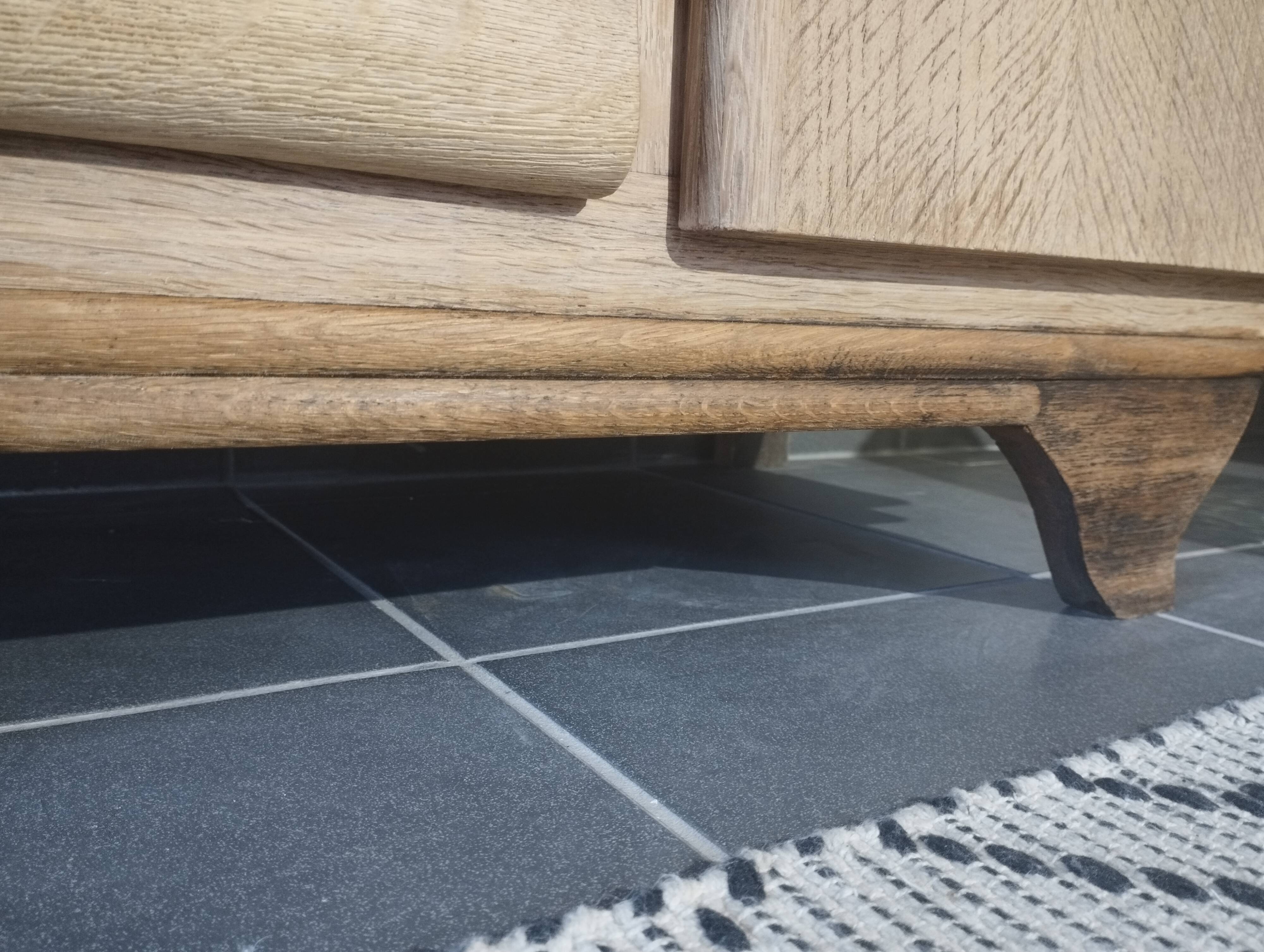 Art Deco chest of drawers blond oak