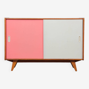 Pink and white chest of drawers by Jiri Jiroutek, model U-452 circa 1960