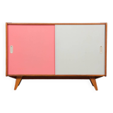 Pink and white chest of drawers by Jiri Jiroutek, model U-452 circa 1960
