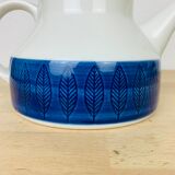 Tea set 6 cups ceramic Koka by Rörstrand Sweden, Scandinavian