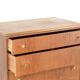 Midcentury Teak And Brass Chest Of Drawers Tallboy. Vintage Modern Retro