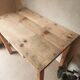 Antique solid wood desk in chic country style