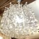 Carlo Nason for Mazzega Murano glass chandelier, Italy 1970.