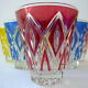 Suite de six verres de couleur à liqueur