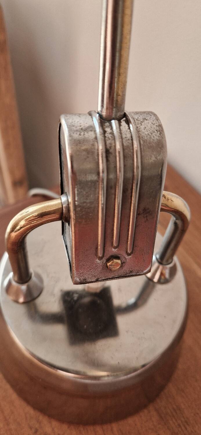 JUMO 600 Lamp - Vintage Chrome - 1940s