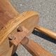 Vintage Brutalist Low Chair