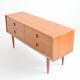 Small Scandinavian sideboard with 4 drawers, vintage 1960.