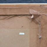 Large watercolor bouquet of flowers signed Bessonnat