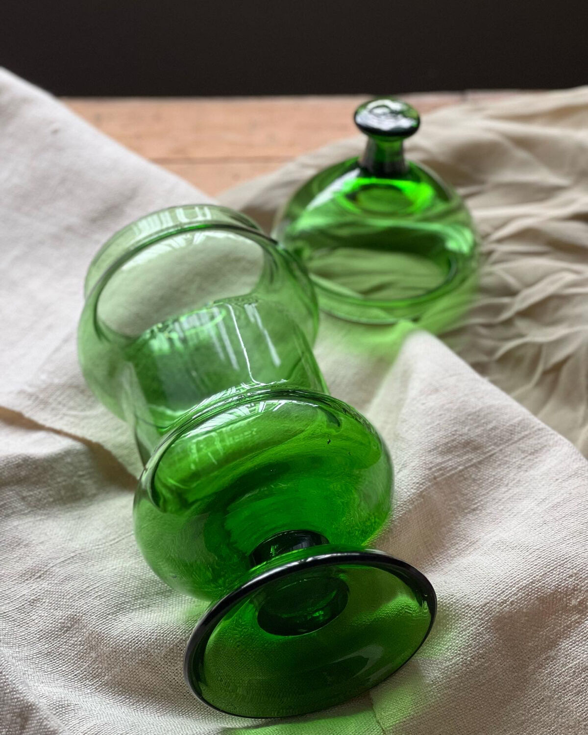 Apothicaire en verre soufflé