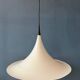 Suspension "witch's hat" white Danish Space Age Mid-Century