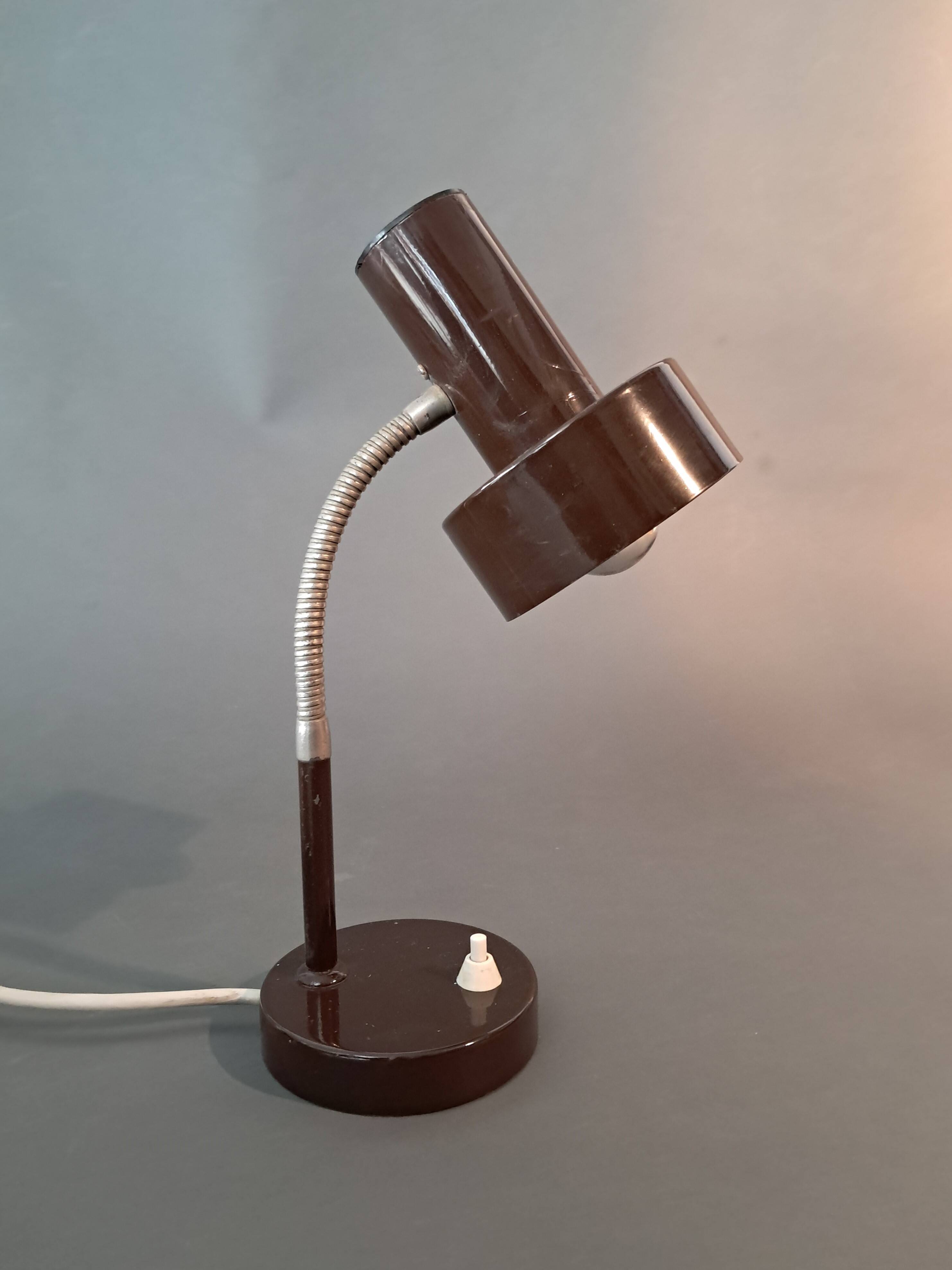 Lita 1960 brown desk lamp.