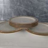 Lot de 8 assiettes plates