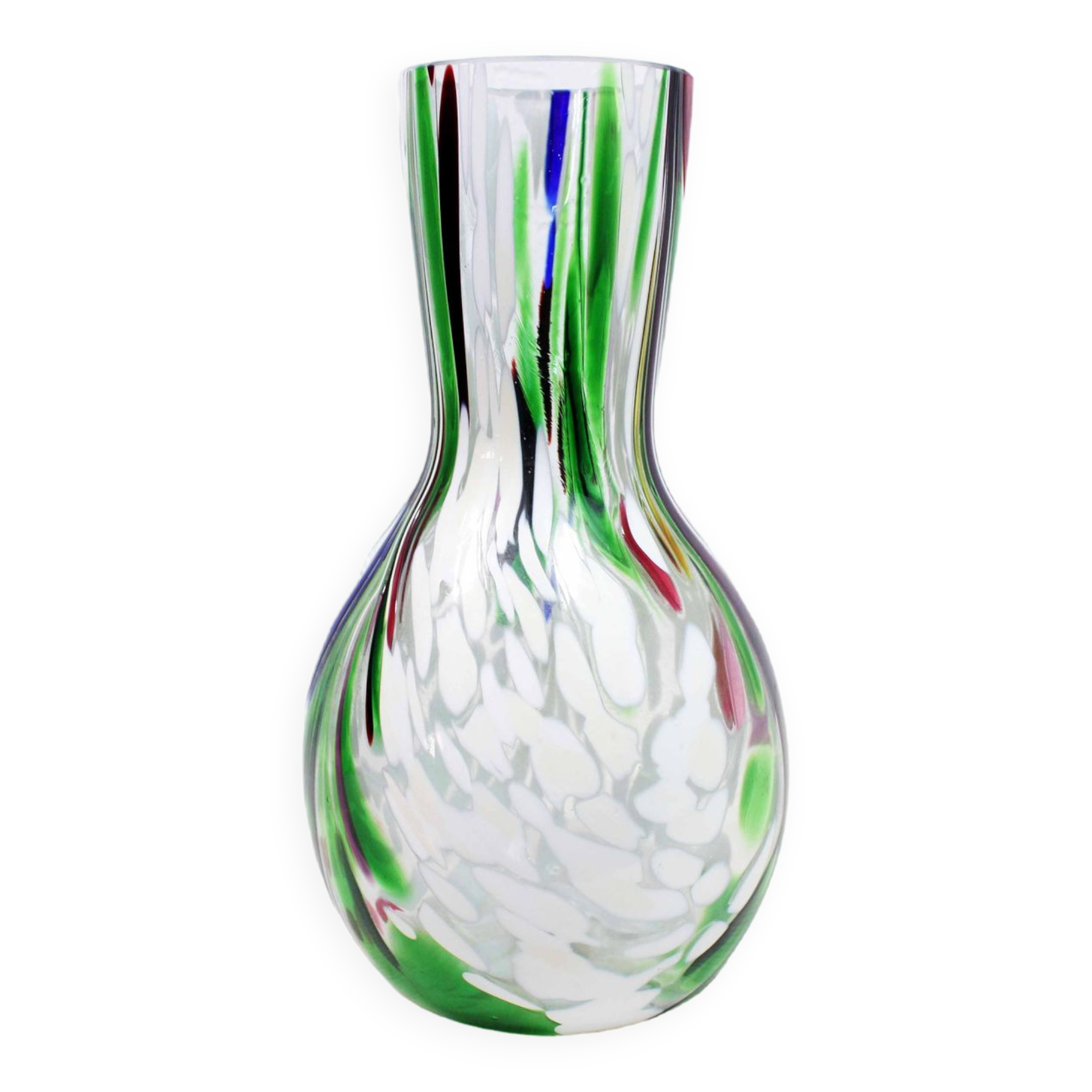 Vintage blown glass vase