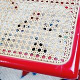 Folding chair wood and canage