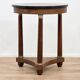 Empire side table in mahogany and marble – Late 19th century