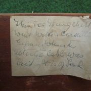 Commode bateau ancienne en acajou massif