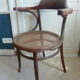 Bentwood and caning Thonet armchair