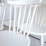 Set of six vintage Scandinavian chairs