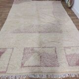 Handmade wool Berber rug 310 X 192 CM