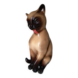 Ceramic cat statue