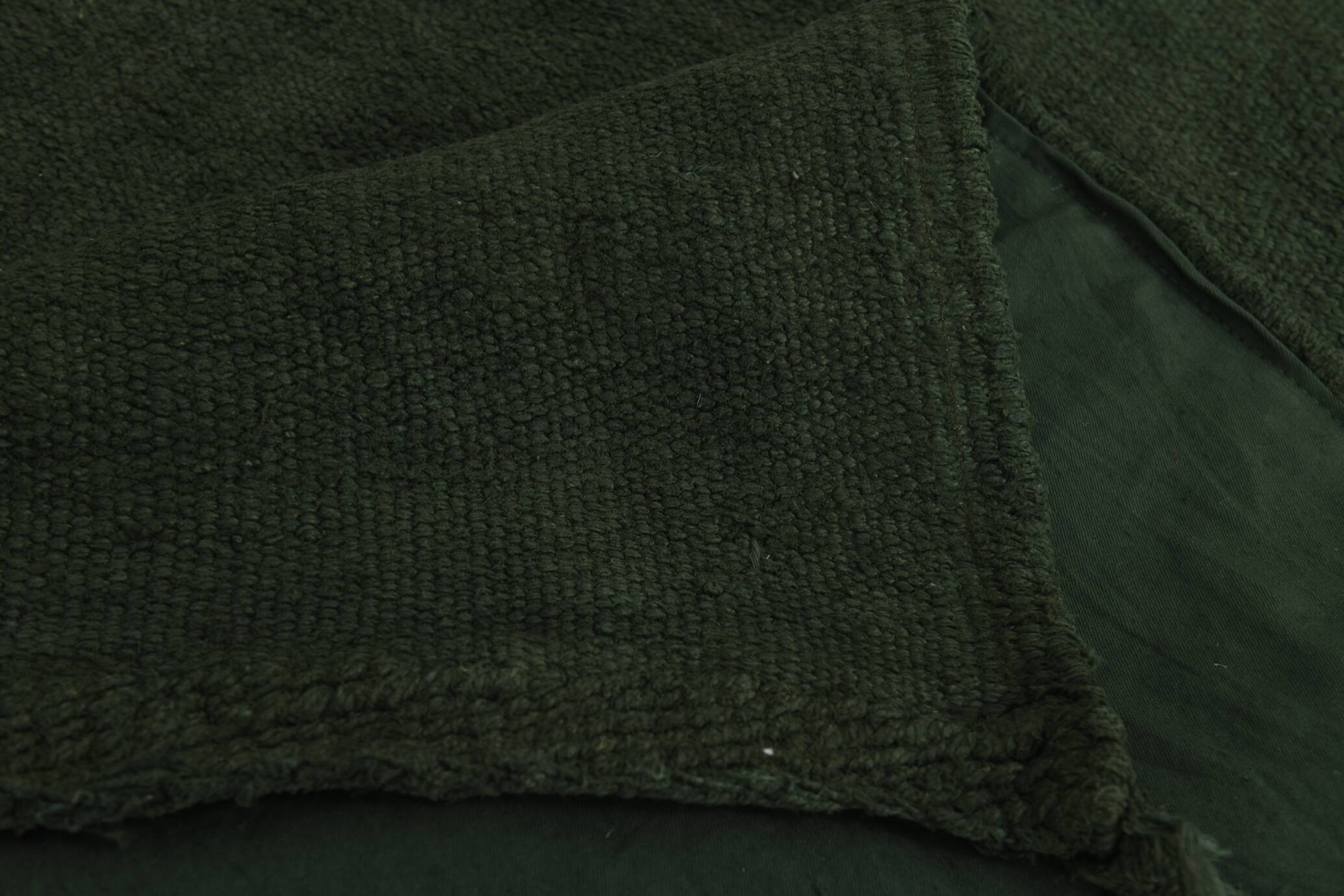 Tapis Kilim vintage vert 4x6, 132x199 cm