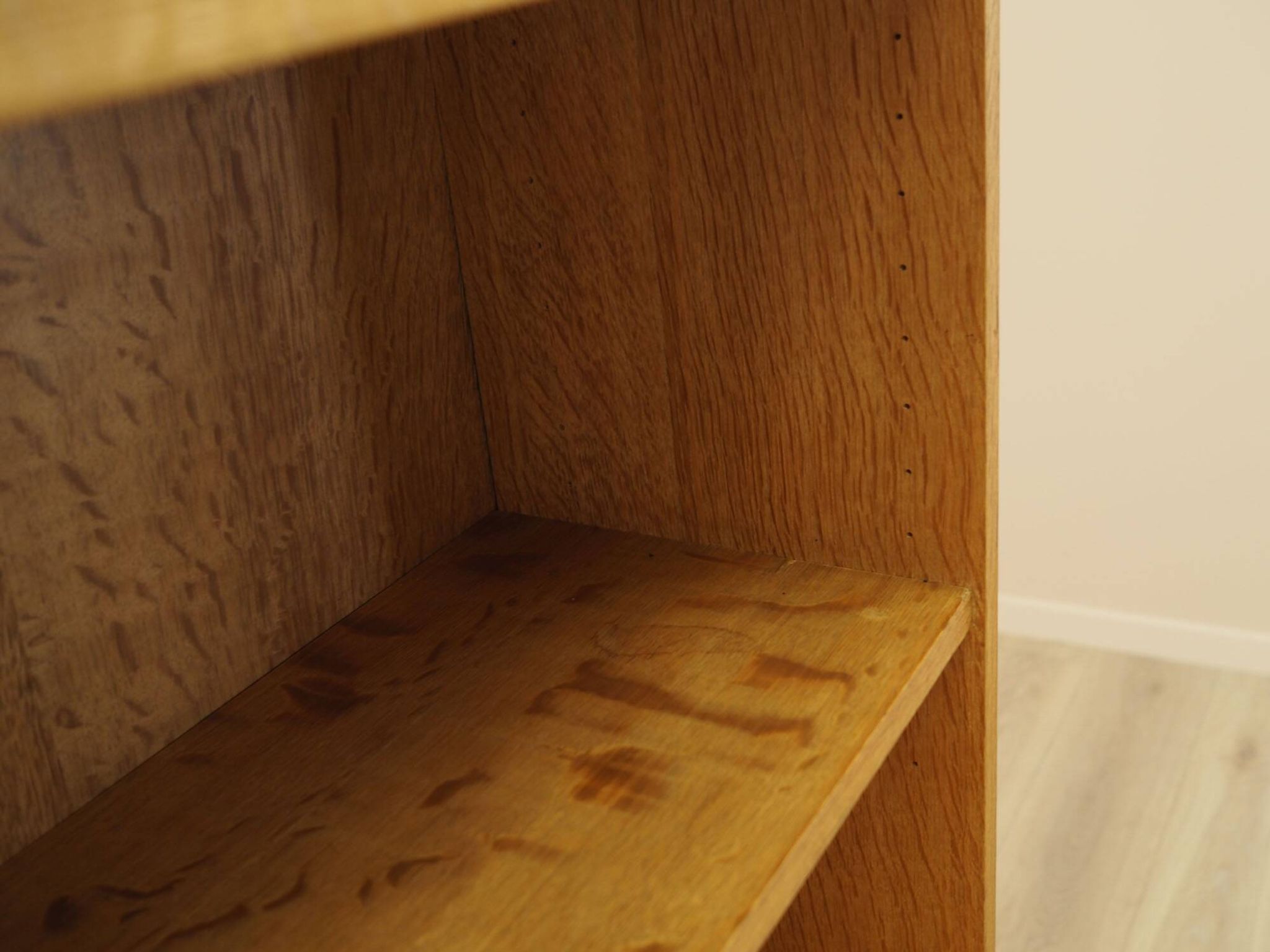 Danish Oak Bookcase with Drawers, 1960s