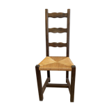 Mulched wooden bistro chair