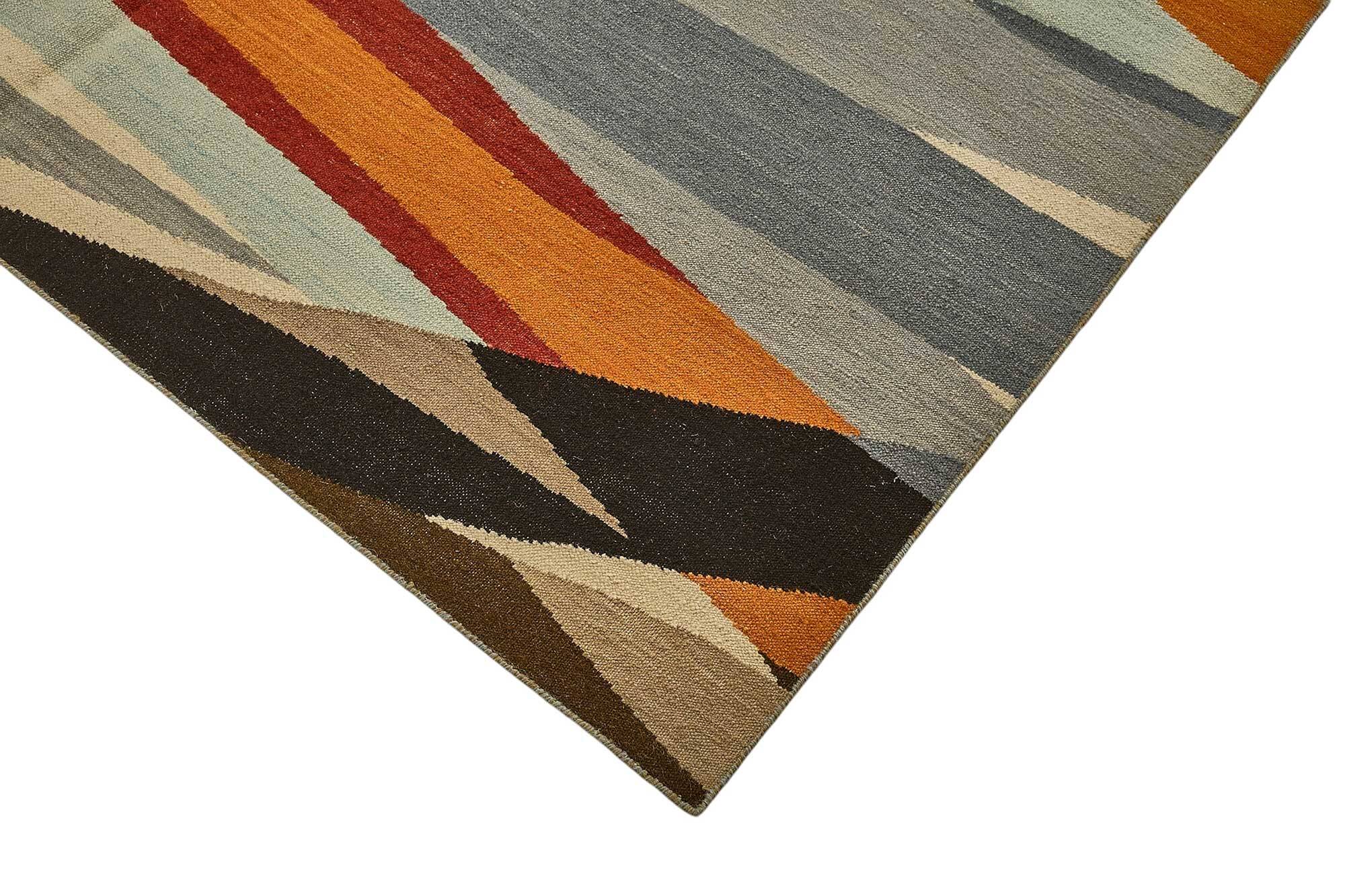 Contemporary Tribal Decorative Kilim 284 cm x 365 cm