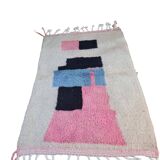Handmade wool Berber rug 150 x 100 CM