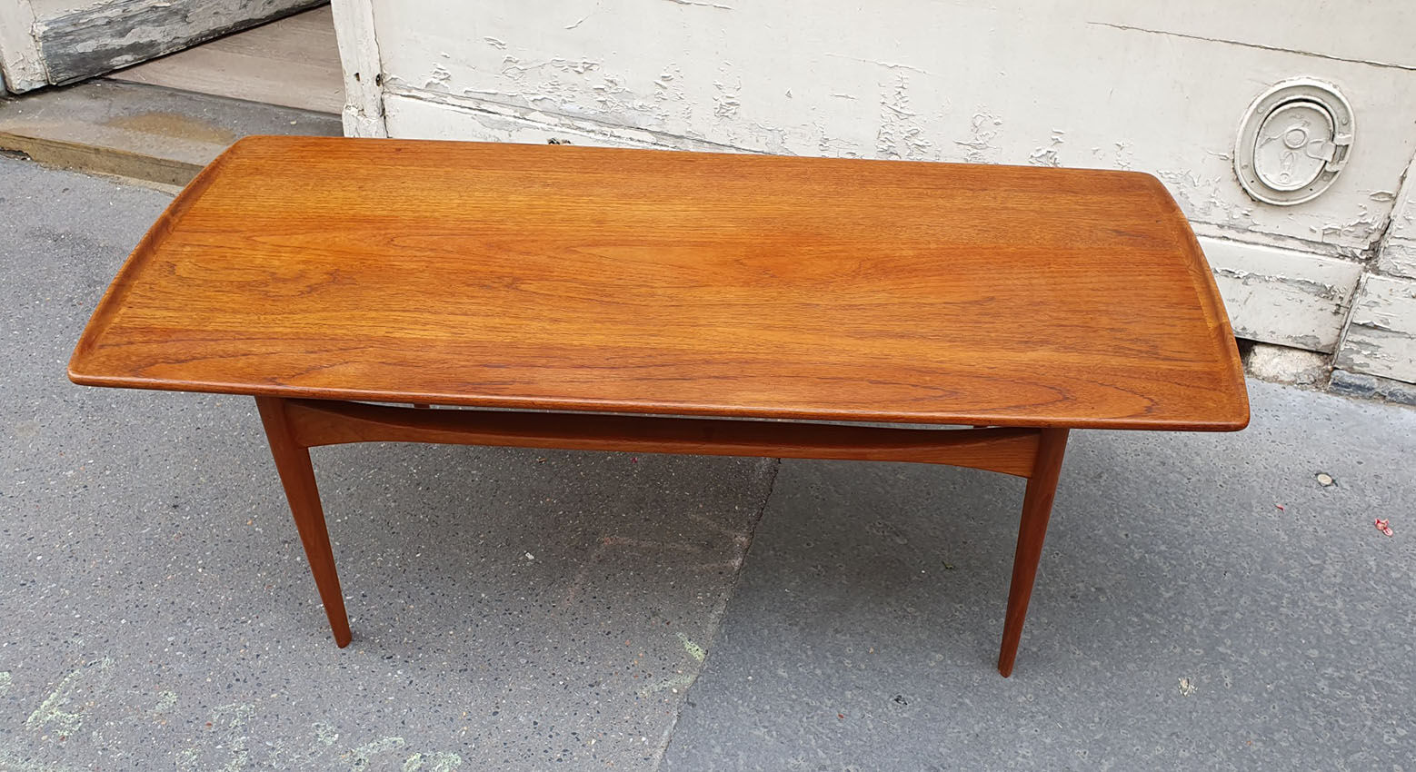 Scandinavian teak coffee table, from Kindt-larsen for France & Son- France & Daverkosen
