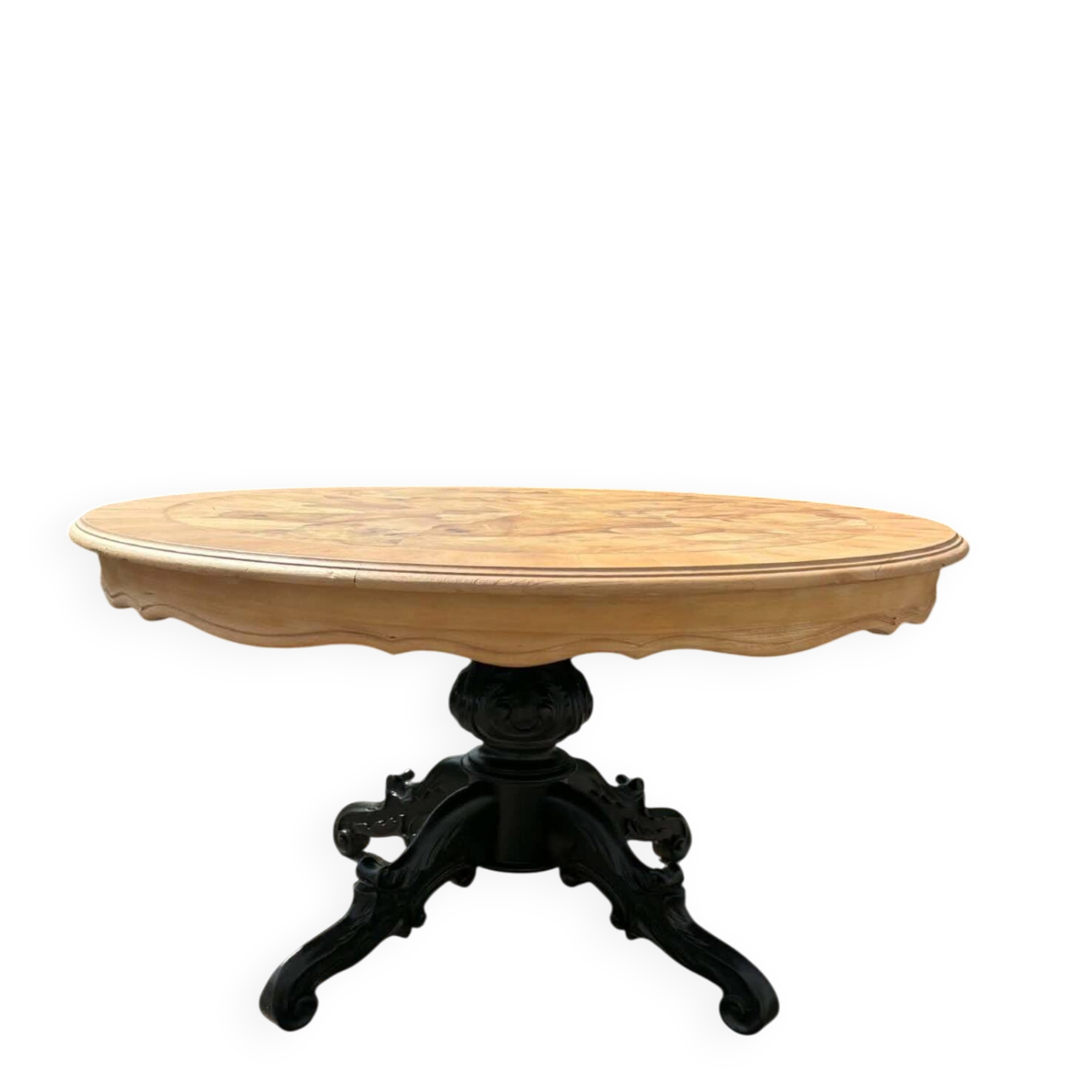 Table basse ronde en bois