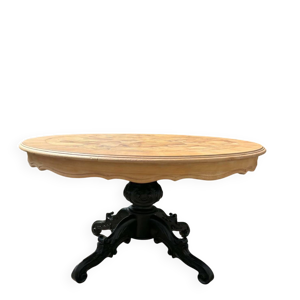 Table basse ronde en - bois