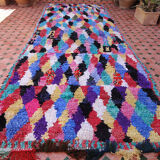 Tapis couloir boucherouite 282 x 105 cm