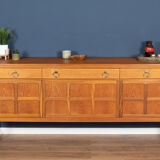 Retro teak 1960s nathan squares mid century sideboard