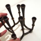 Jens Harald Quistgaard Danish brutalist candle holder
