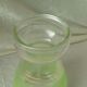 Hyacinth vase in granite glass year 50 vintage
