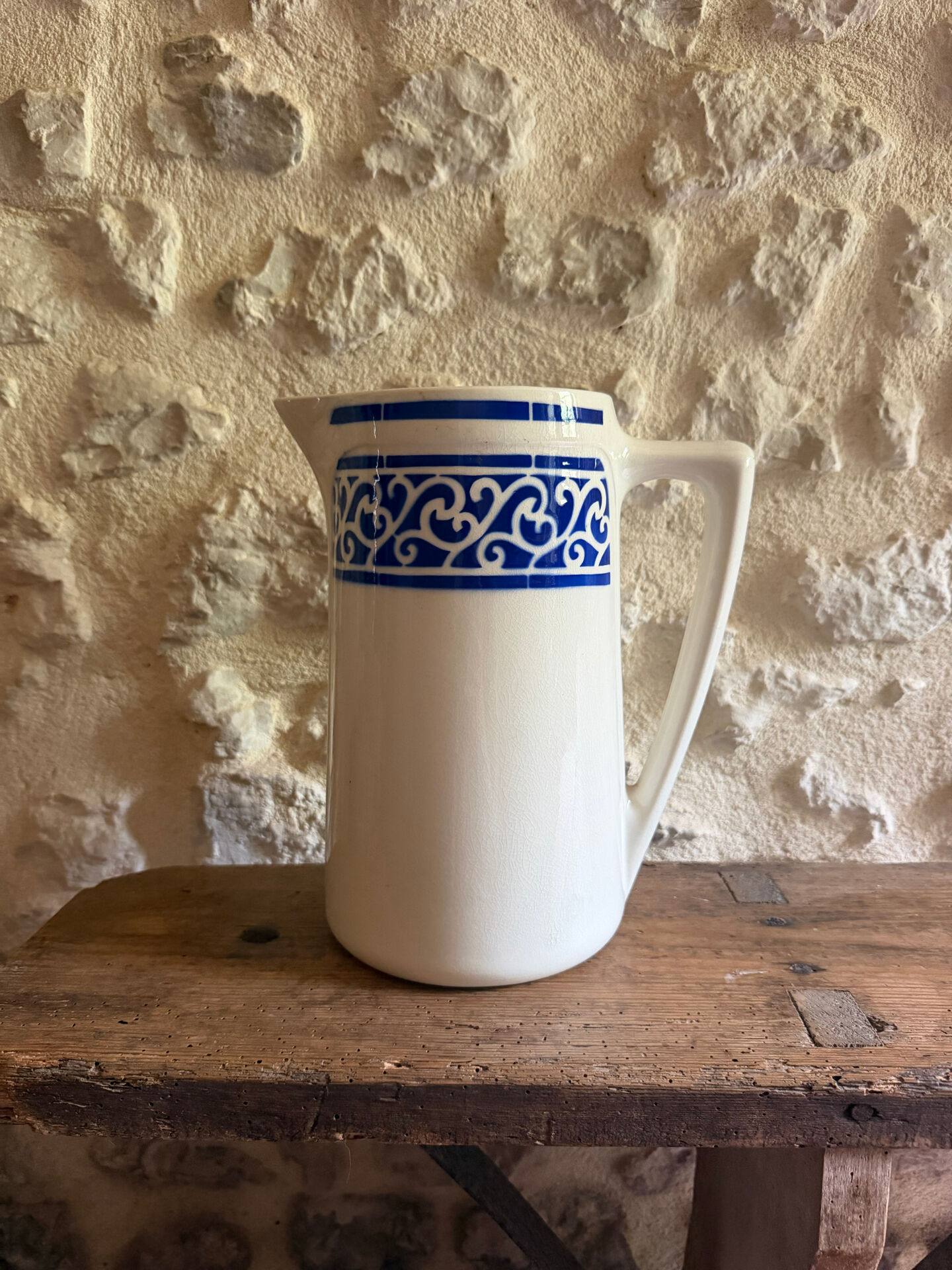 Pichet KG Luneville in ironstone