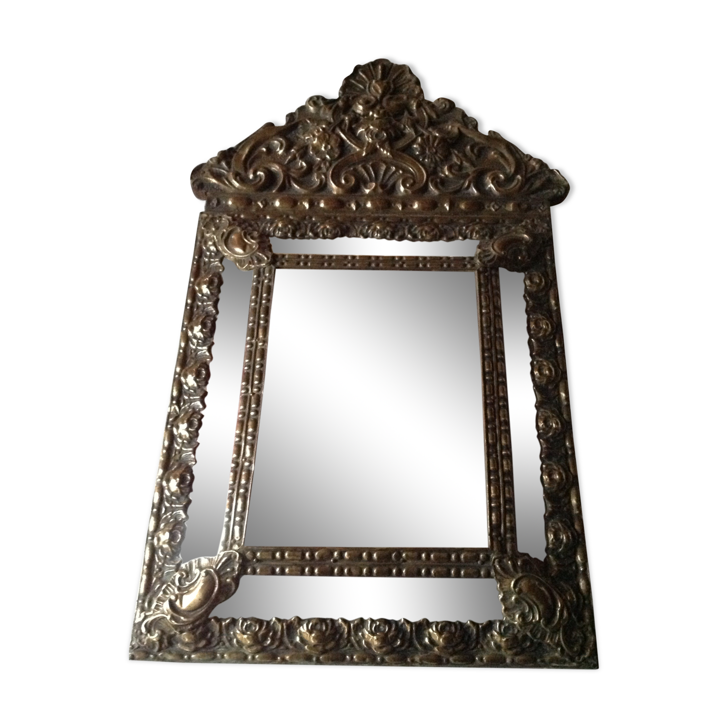 Old closed-wall mirror, late 19th