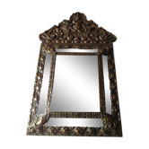 Miroir ancien à pare-close, fin 19ème