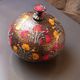 Boîte en papier mâché