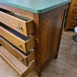 Vintage dresser 1960 foot compass