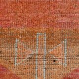 3x11 Shades Of Pink Antique Runner Rug, Handmade Runner Rug, 96x329Cm