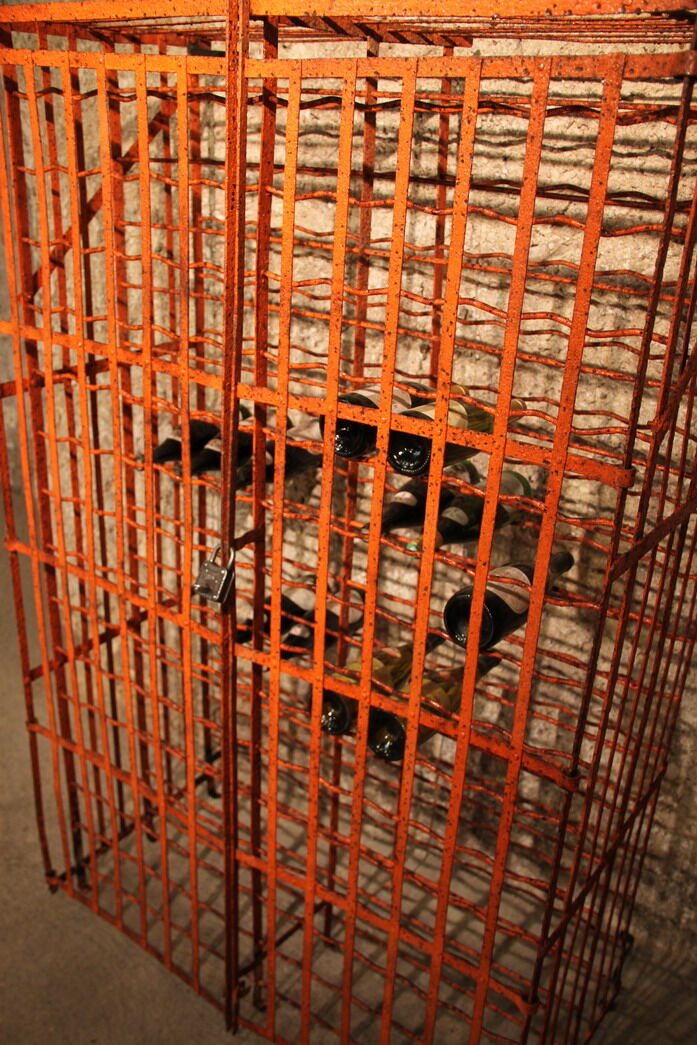 Wine cellar model cage metal cabinet