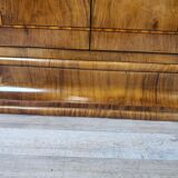 Art Decò Bedsides in Walnut