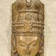 Hindu Shiva mask head wooden sculpture?