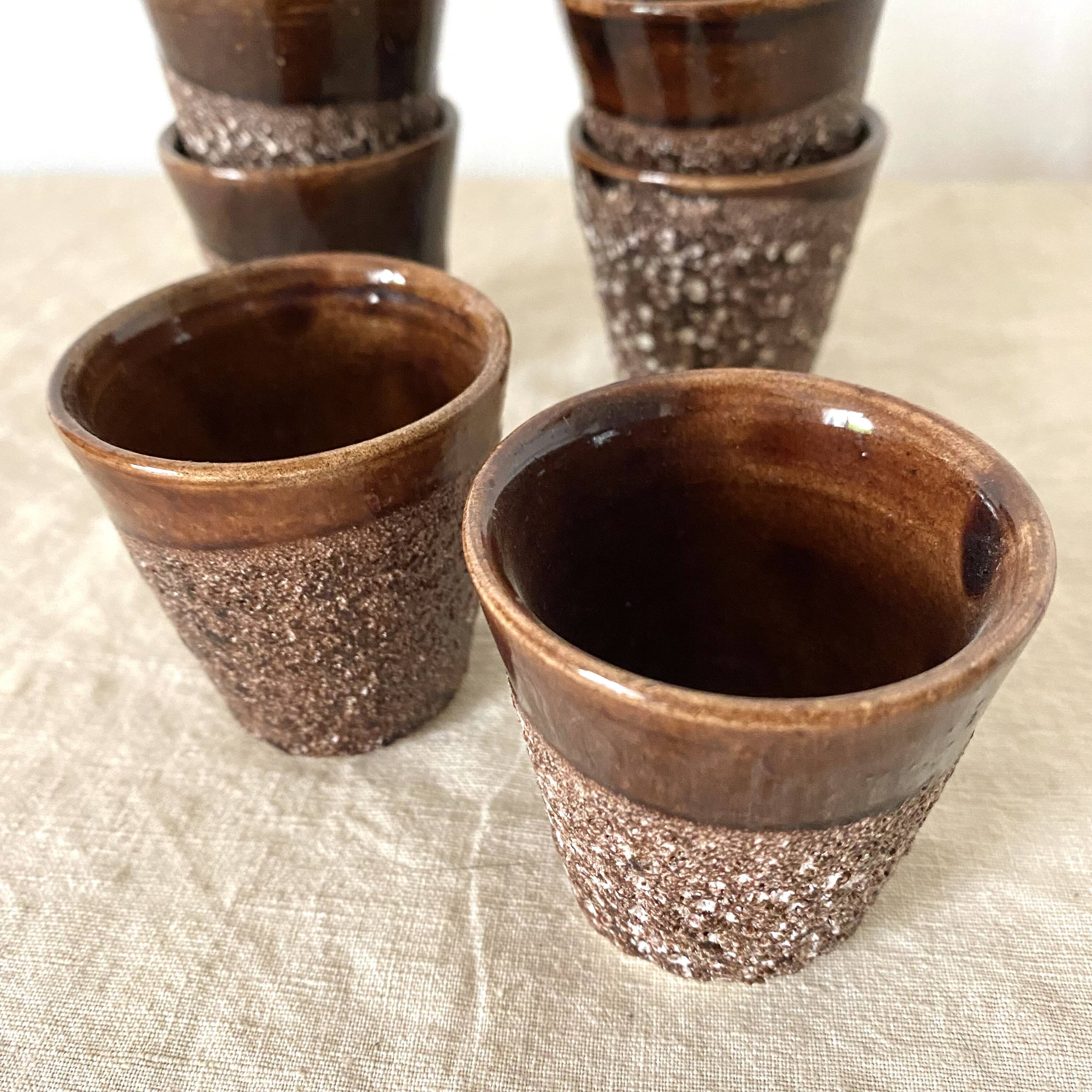 1970s ceramic espresso cups