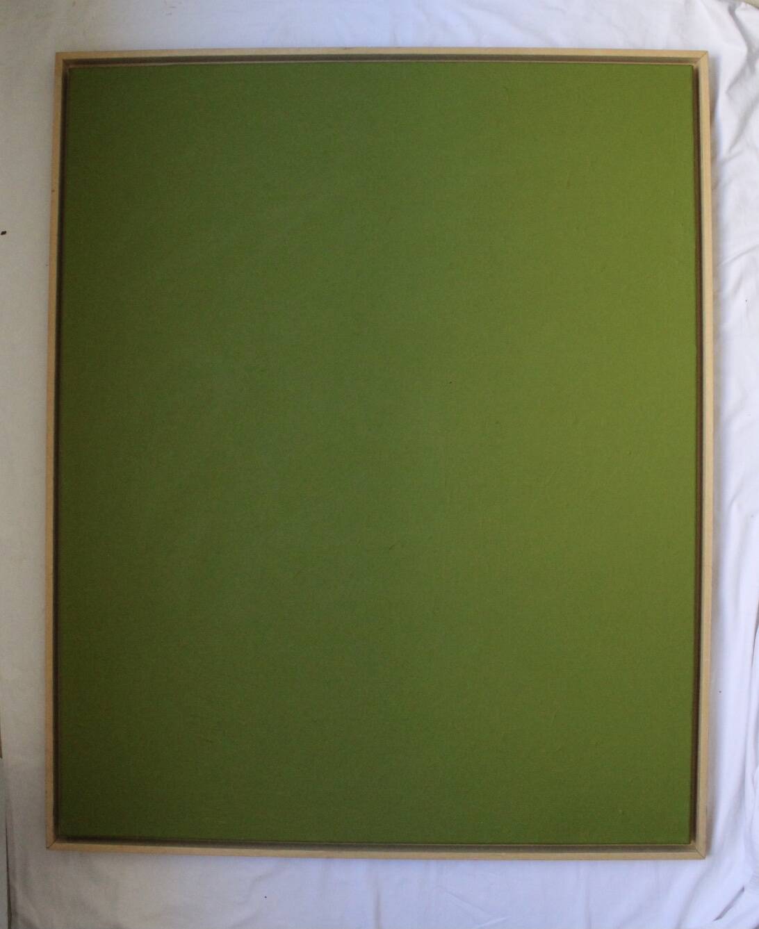 Abstract Monochrome anise green 100x81 cm